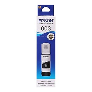 Epson 003 65 ml for EcoTank Black Ink Bottle