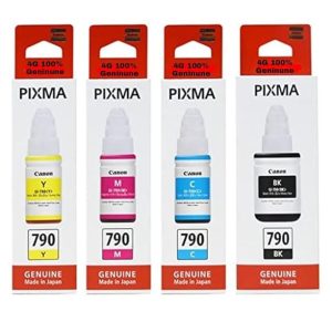 GI 790 Ink Bottles Combo Compatible with PIXMA